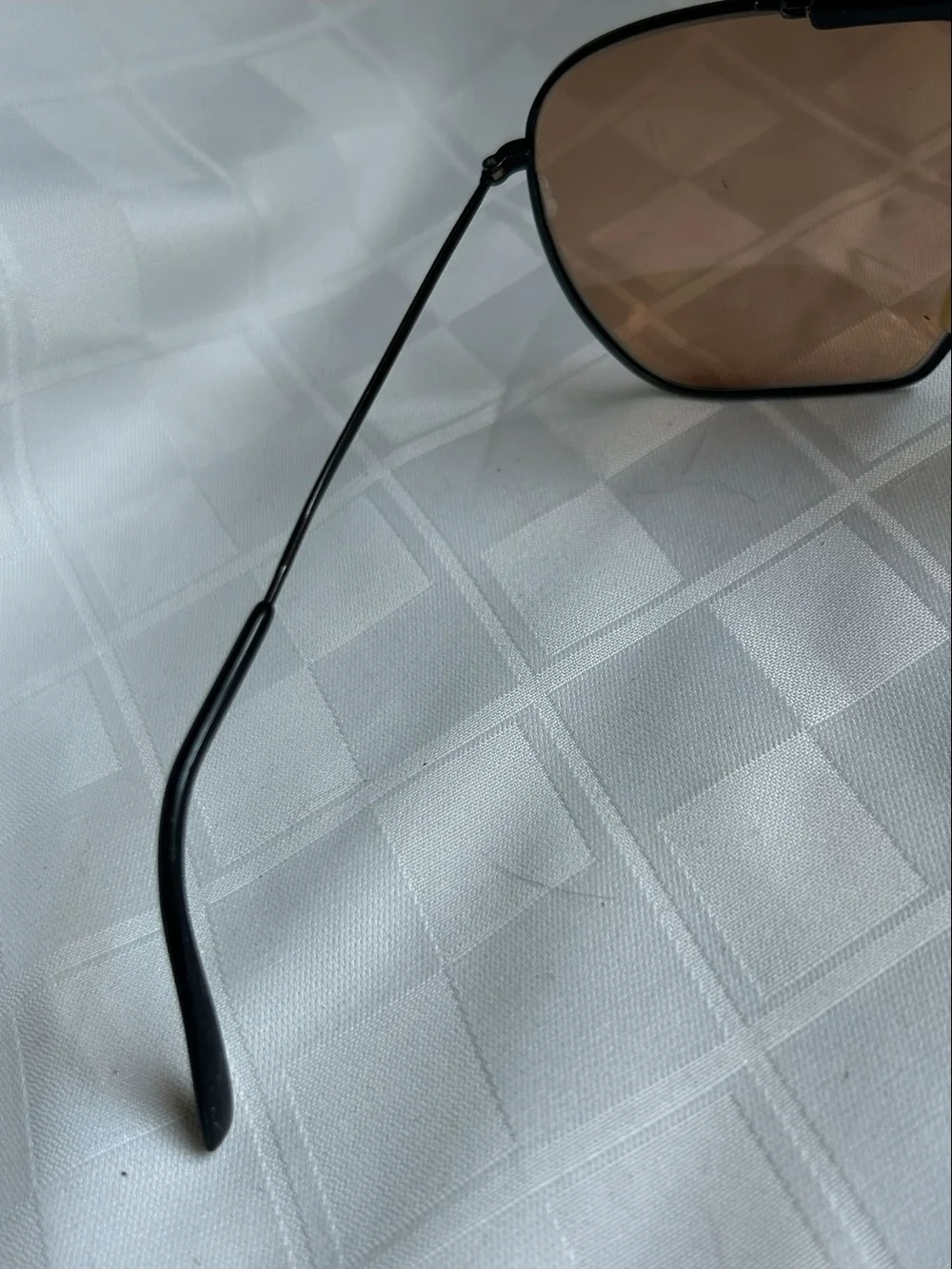CARL ZEISS Vtg 80s W. Germany Comp. Aviator Sunglasses Matte Black Brown Lenses